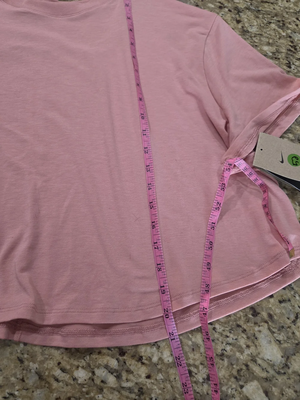 Nike Women's Dusty Rose Short-Sleeve Crewneck Tee